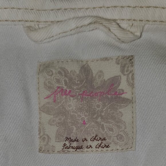 Free People Cropped Denim Jacket - Picture 4 of 9